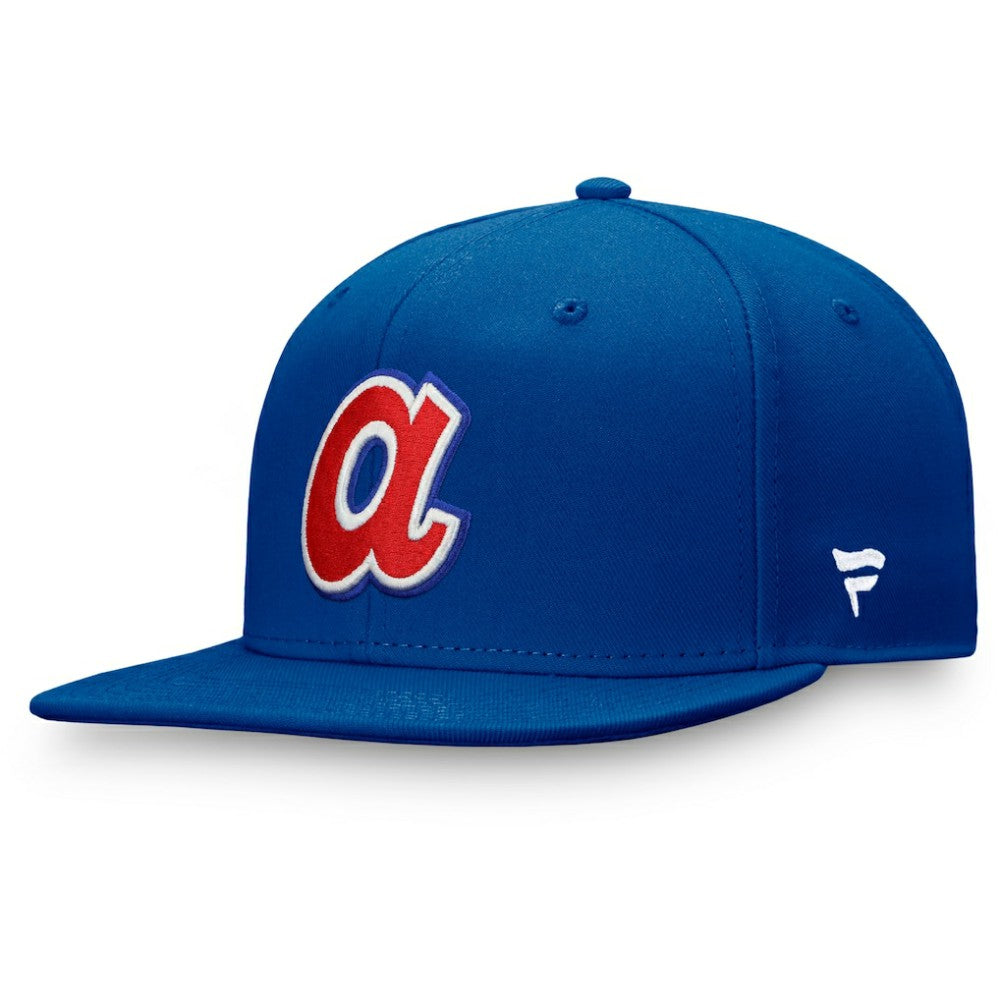 Atlanta Braves Fanatics Cooperstown Collection Core Snapback Hat - MLB Hats