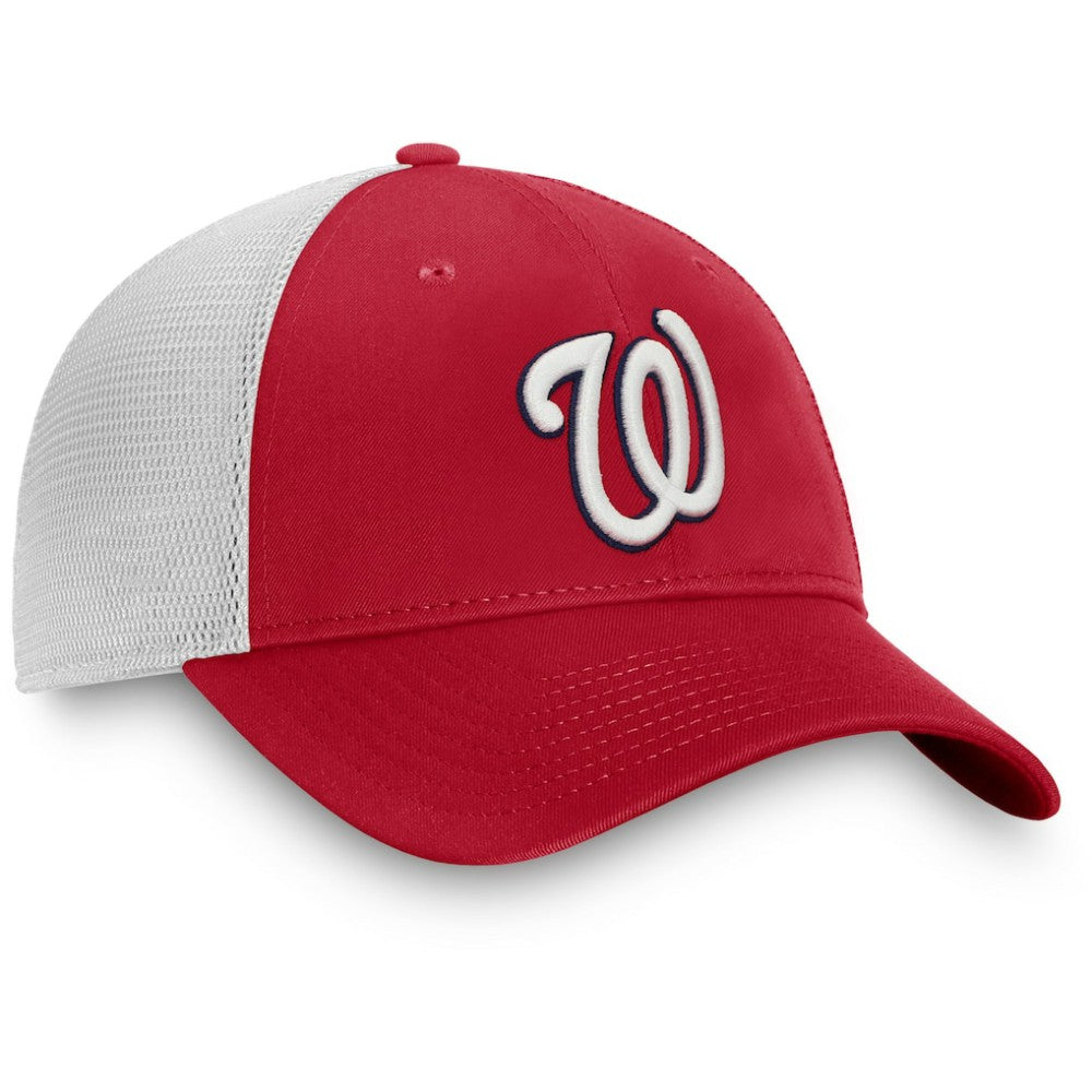 Washington Nationals Fanatics Team Core Unstructured Trucker Adjustable Hat - MLB Hats