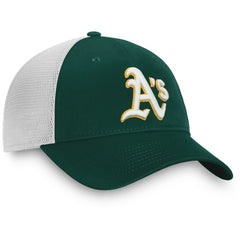 Athletics Fanatics Team Core Unstructured Trucker Adjustable Hat - MLB Hats