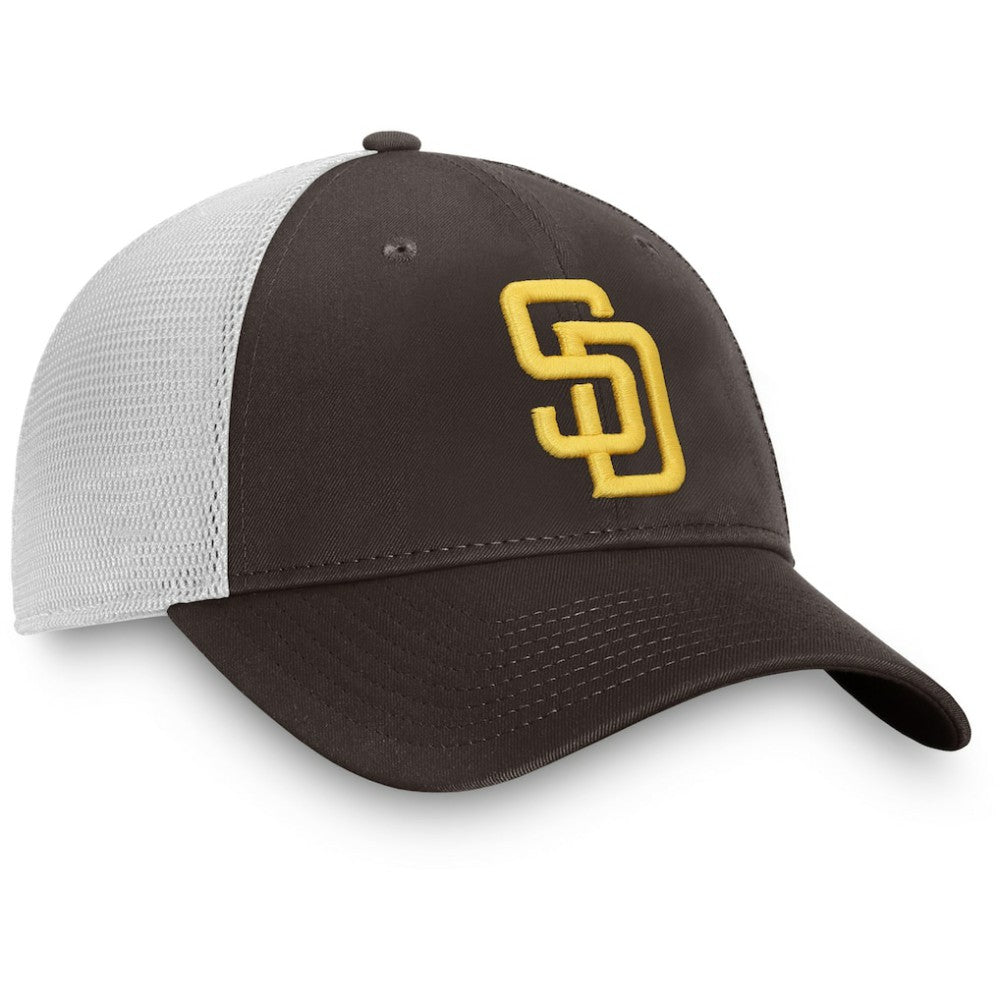San Diego Padres Fanatics Team Core Unstructured Trucker Adjustable Hat - MLB Hats