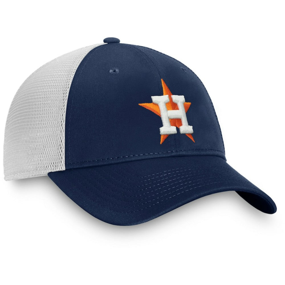 Houston Astros Fanatics Team Core Unstructured Trucker Adjustable Hat - MLB Hats