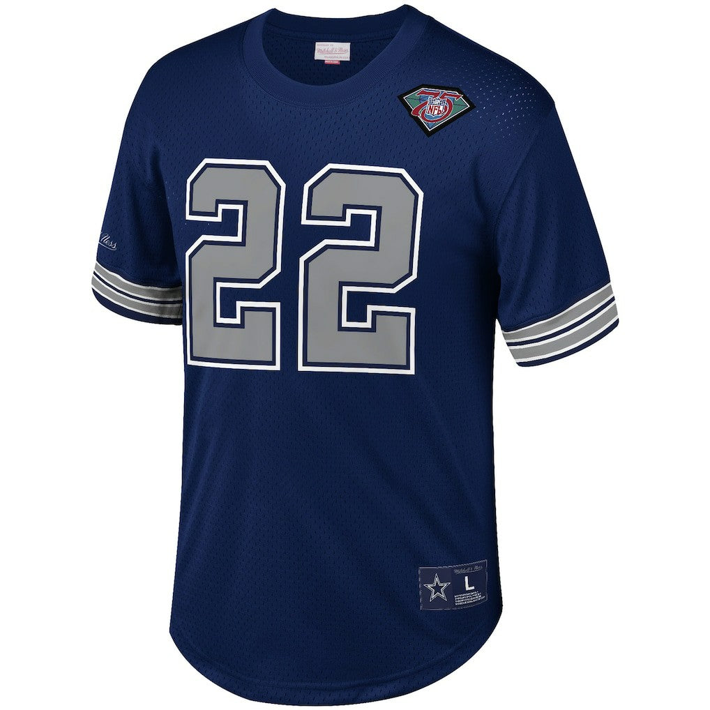 Dallas Cowboys Emmitt Smith  Retired Player Name & Number Mesh Top | NFL Discount