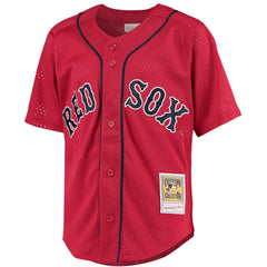 David Ortiz Boston Red Sox Mitchell & Ness Youth Cooperstown Collection Batting Practice Jersey - MLB Jerseys