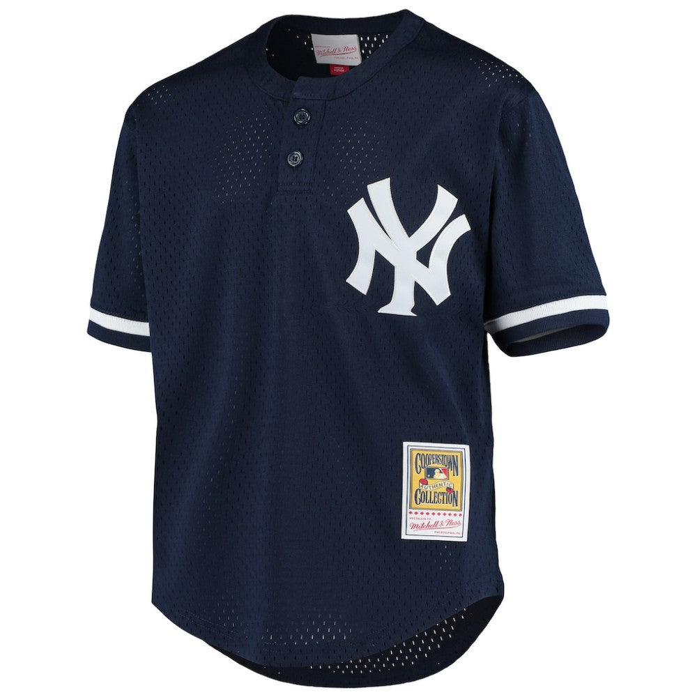 Derek Jeter New York Yankees Mitchell & Ness Youth Cooperstown Collection Mesh Batting Practice Jersey - MLB Jerseys