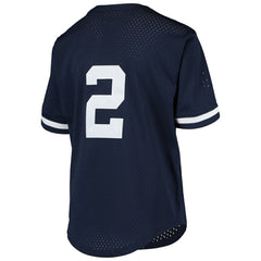 Derek Jeter New York Yankees Mitchell & Ness Youth Cooperstown Collection Mesh Batting Practice Jersey - MLB Jerseys