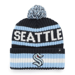 Seattle Kraken '47 Bering Cuffed Knit Hat with Pom -  NHL Hats