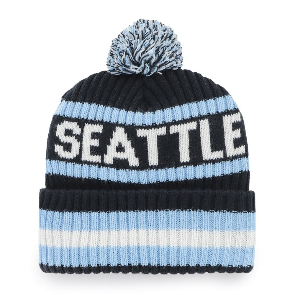 Seattle Kraken '47 Bering Cuffed Knit Hat with Pom -  NHL Hats