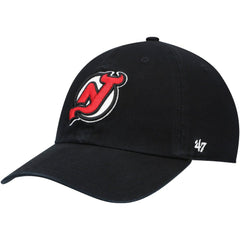 New Jersey Devils '47 Primary Logo Clean Up Adjustable Hat -  NHL Jerseys