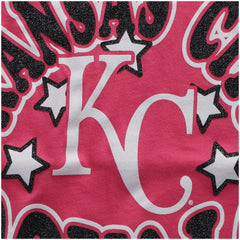Kansas City Royals New Era Girls Youth Jersey Stars V-Neck T-Shirt - MLB Jerseys