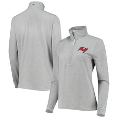 Tampa Bay Buccaneers Vineyard Vines Women's Sankaty Shep Half-Zip Pullover Top | NFL Discount