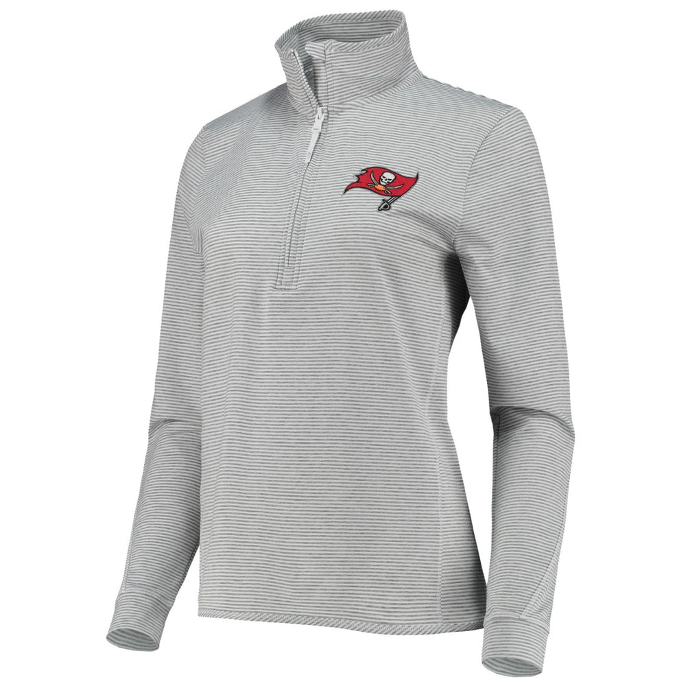 Tampa Bay Buccaneers Vineyard Vines Women's Sankaty Shep Half-Zip Pullover Top | NFL Discount
