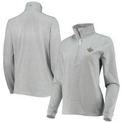 New Orleans Saints Vineyard Vines Women's Sankaty Shep Half-Zip Pullover Top | NFL US