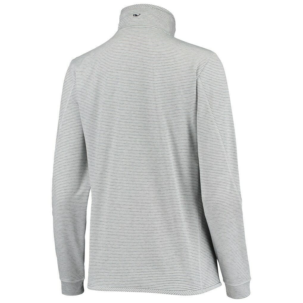 Minnesota Vikings Vineyard Vines Women's Sankaty Shep Half-Zip Pullover Top | NFL Discount