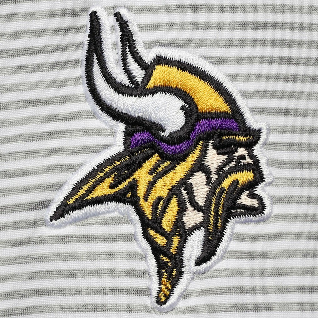 Minnesota Vikings Vineyard Vines Women's Sankaty Shep Half-Zip Pullover Top | NFL Discount