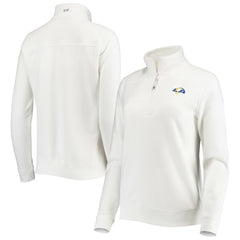 Los Angeles Rams Vineyard Vines Women's Shep Shirt Quarter-Zip Sweatshirt | NFL New