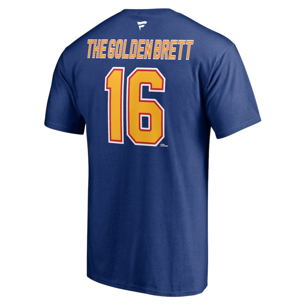 Brett Hull St. Louis Blues Fanatics Authentic Stack Retired Player Nickname & Number T-Shirt -  NHL T-shirts