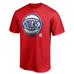Red New York Knicks Red White & Team T-Shirt | NBA