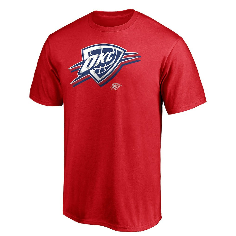Red Oklahoma City Thunder Red White & Team T-Shirt | NBA