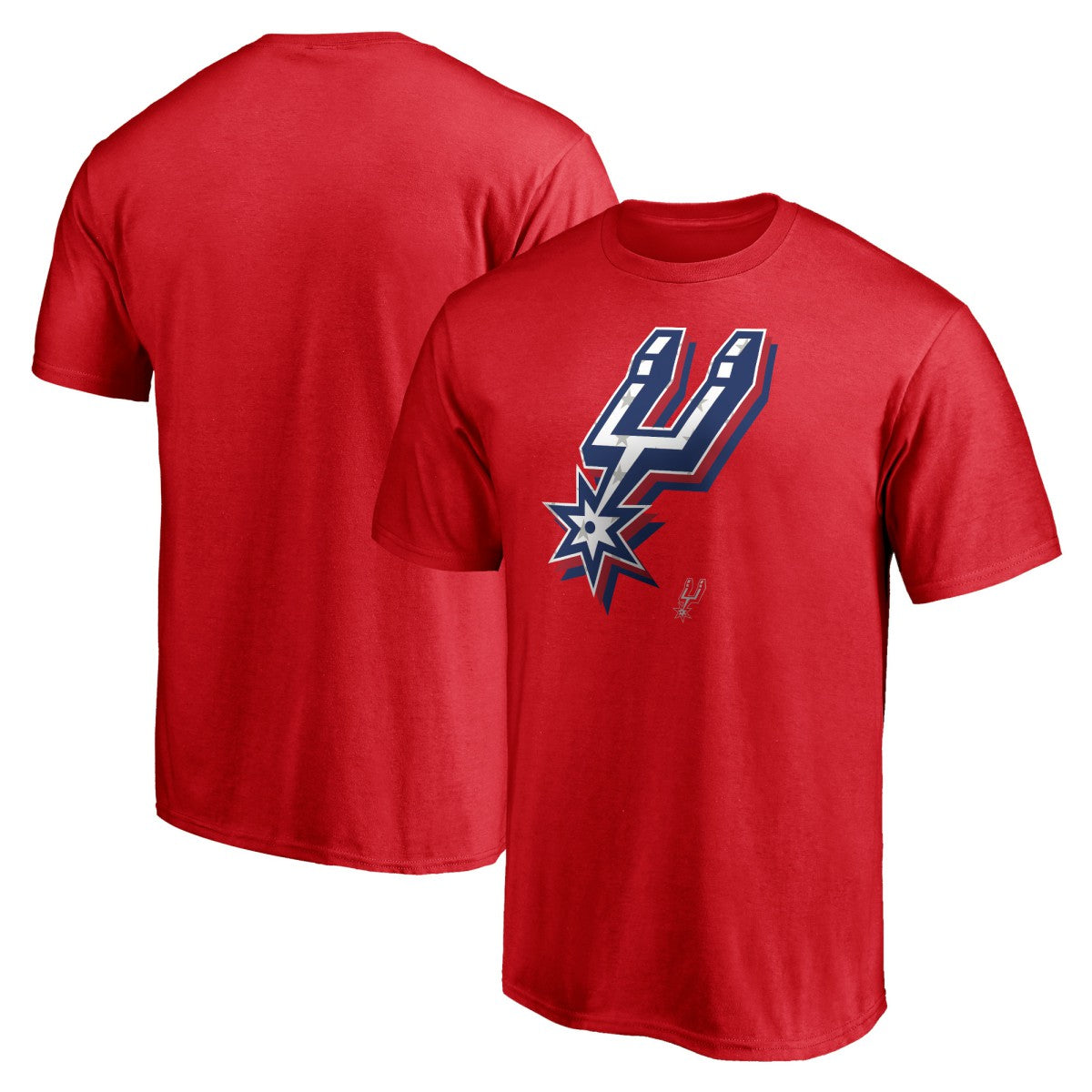 Red San Antonio Spurs Red White & Team T-Shirt | NBA