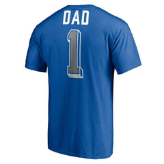 Royal Dallas Mavericks Number One Dad T-Shirt sale | NBA