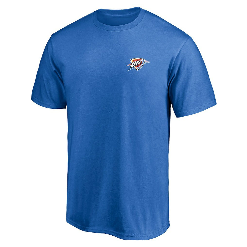 Blue Oklahoma City Thunder Number One Dad T-Shirt | NBA