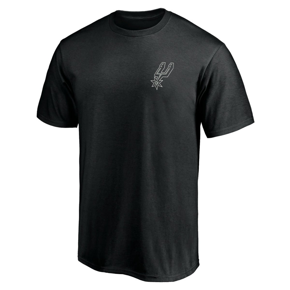 Black San Antonio Spurs Number One Dad T-Shirt | NBA