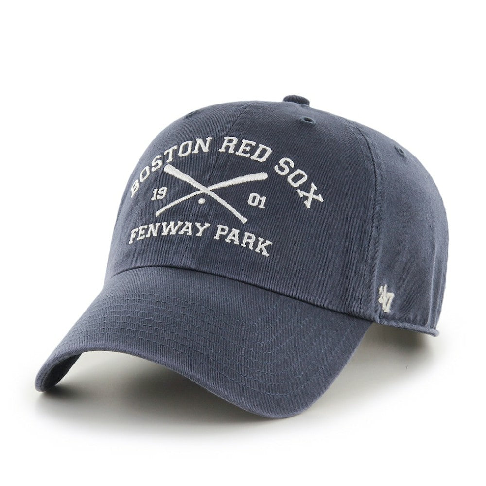 Boston Red Sox '47 Cross Bats Clean Up Adjustable Hat - MLB Hats