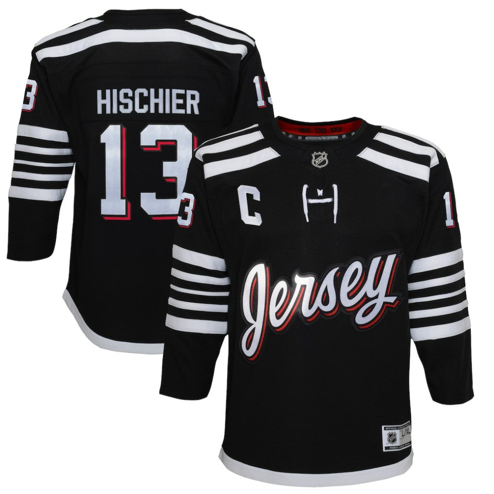 Nico Hischier New Jersey Devils Youth 2021/22 Alternate Premier Player Jersey -  NHL Jerseys