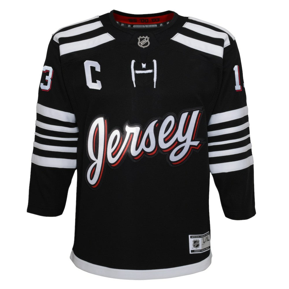 Nico Hischier New Jersey Devils Youth 2021/22 Alternate Premier Player Jersey -  NHL Jerseys