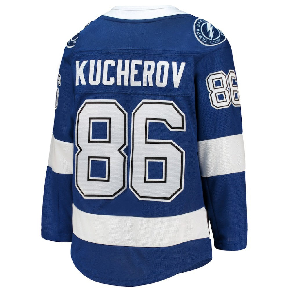 Nikita Kucherov Tampa Bay Lightning Youth Home Premier Player Jersey -  NHL Jerseys