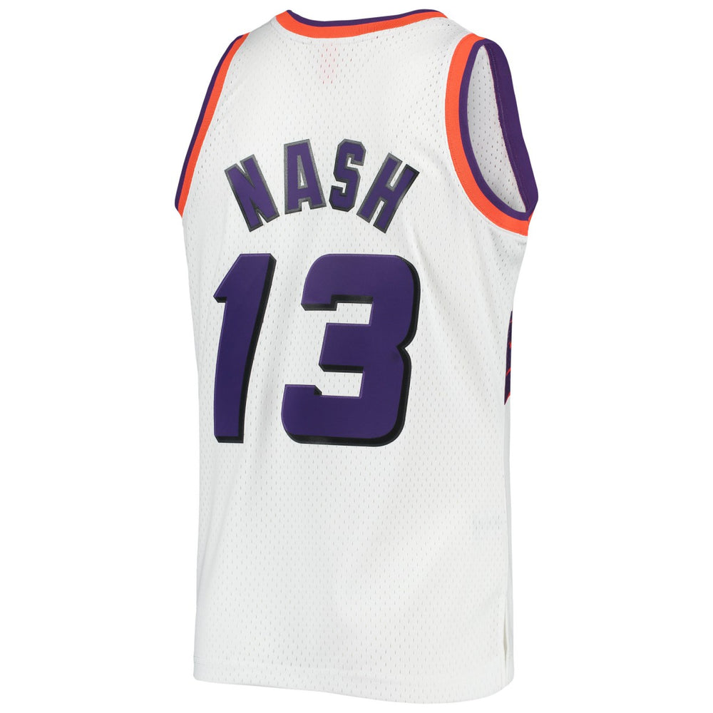 White Steve Nash Phoenix Suns 1996/97 Hardwood Classics Swingman Jersey | NBA