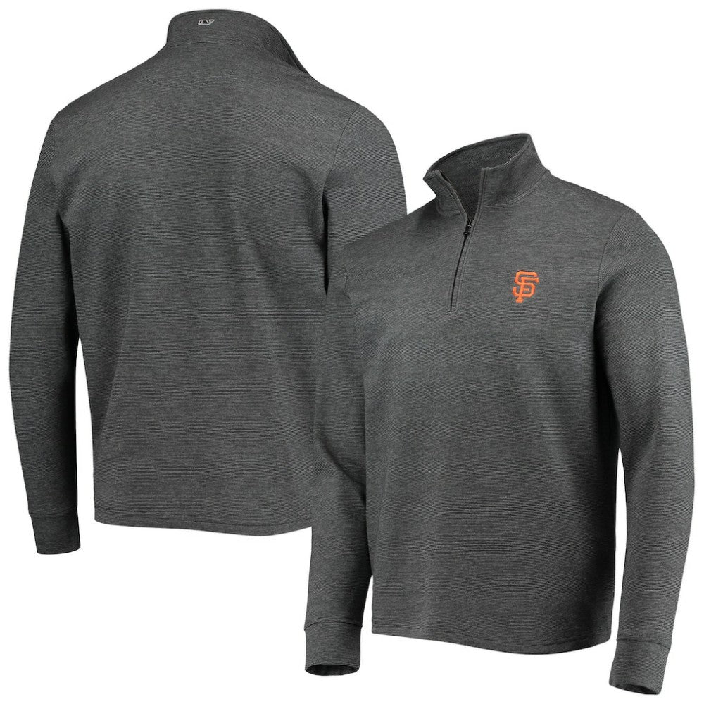 San Francisco Giants Vineyard Vines Saltwater Quarter-Zip Jacket - MLB Jackets