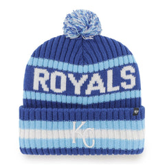 Kansas City Royals '47 Bering Cuffed Knit Hat with Pom - MLB Hats