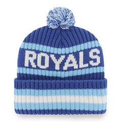Kansas City Royals '47 Bering Cuffed Knit Hat with Pom - MLB Hats