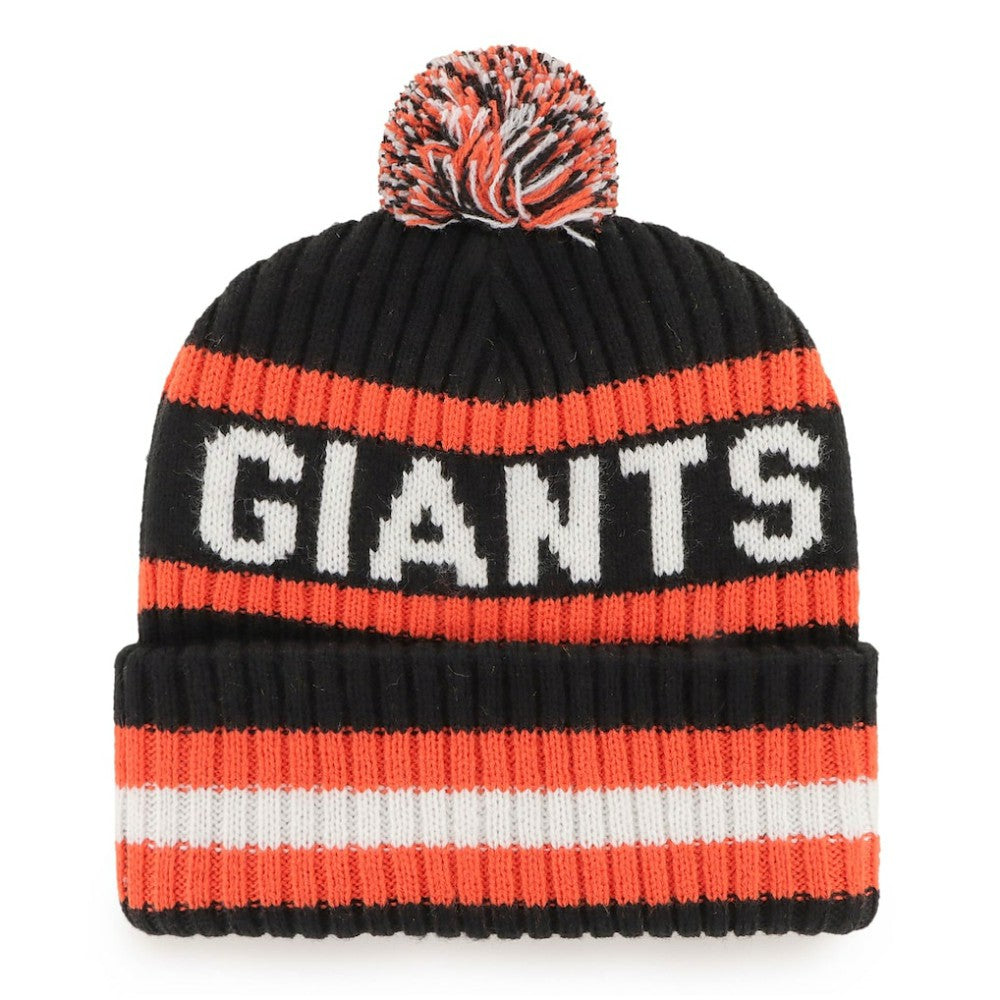 San Francisco Giants '47 Bering Cuffed Knit Hat with Pom - MLB Hats