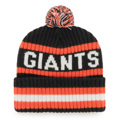 San Francisco Giants '47 Bering Cuffed Knit Hat with Pom - MLB Hats