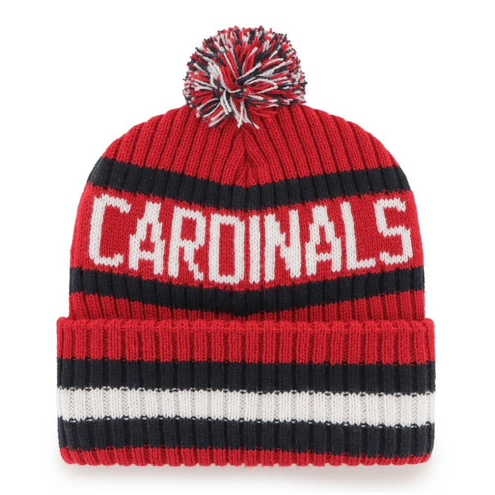 St. Louis Cardinals '47 Bering Cuffed Knit Hat with Pom - MLB Hats