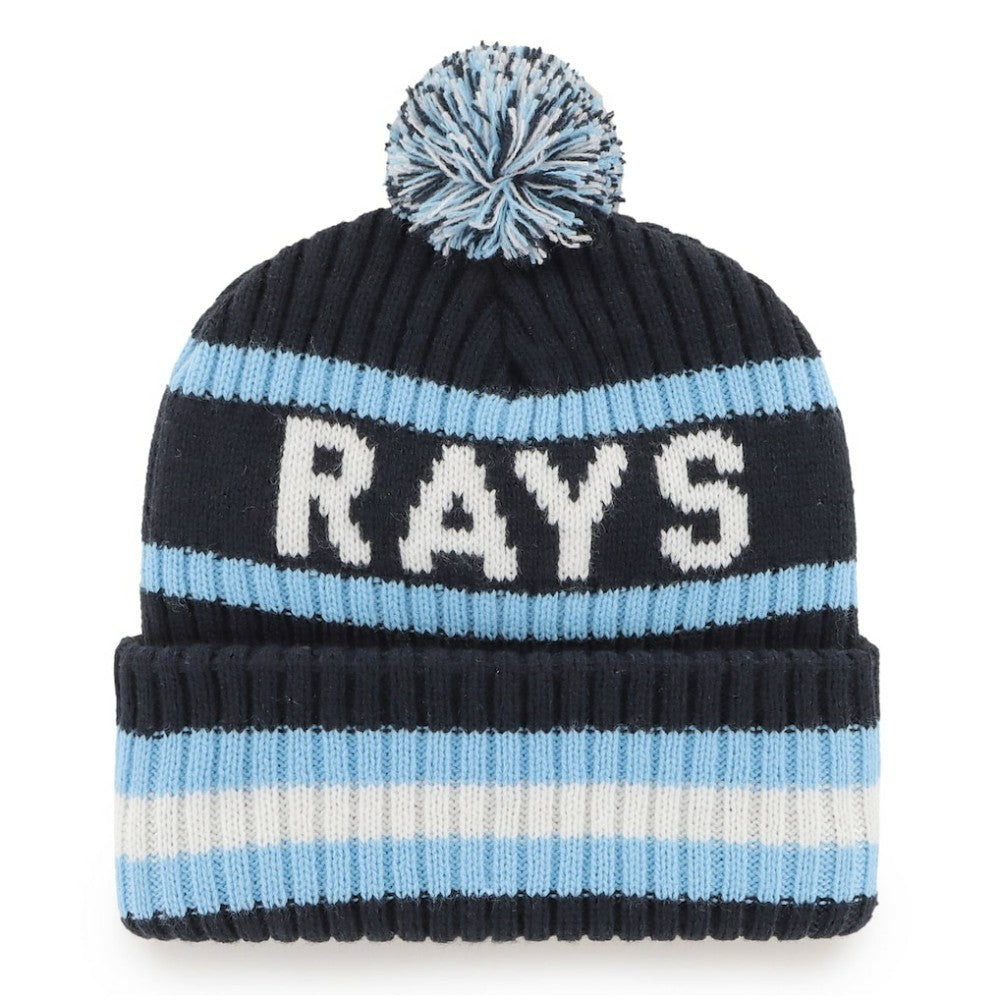 Tampa Bay Rays '47 Bering Cuffed Knit Hat with Pom - MLB Hats