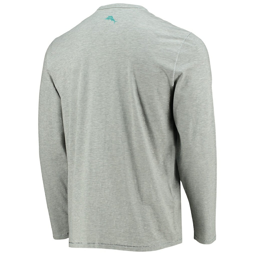 Miami Dolphins Sport Lei Pass Long Sleeve T-Shirt | NFL New
