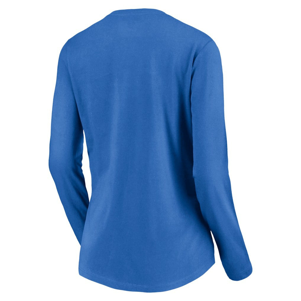 Los Angeles Chargers Women's Slogan V-Neck Long Sleeve T-Shirt | NFL New