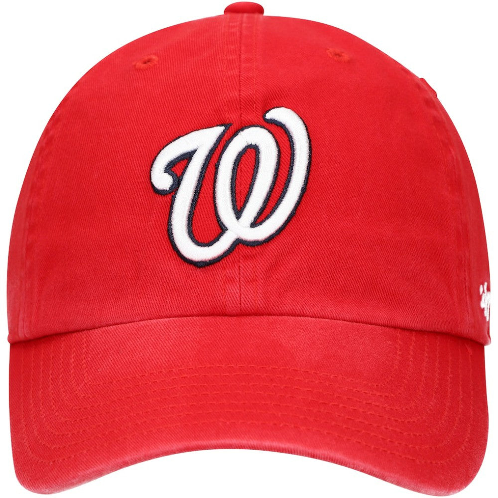 Washington Nationals '47 Youth Team Logo Clean Up Adjustable Hat - MLB Hats