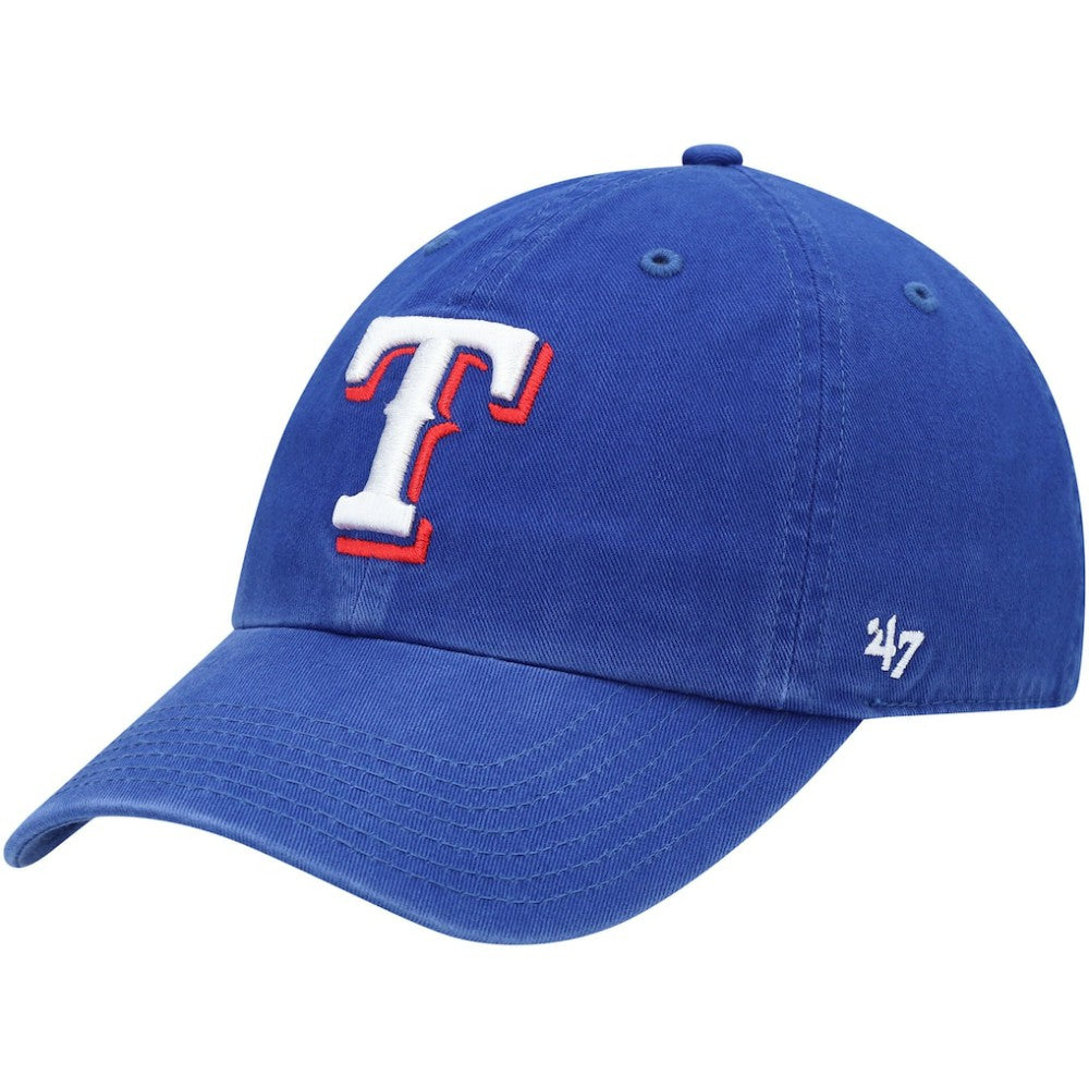 Texas Rangers '47 Youth Team Logo Clean Up Adjustable Hat - MLB Hats