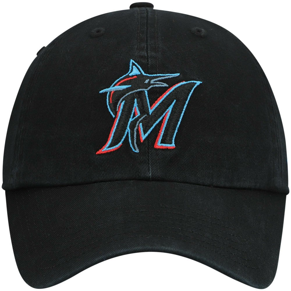 Miami Marlins '47 Youth Team Logo Clean Up Adjustable Hat - MLB Hats