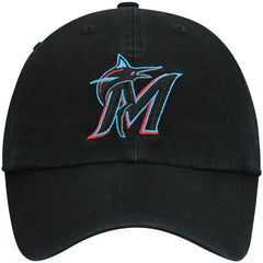 Miami Marlins '47 Youth Team Logo Clean Up Adjustable Hat - MLB Hats