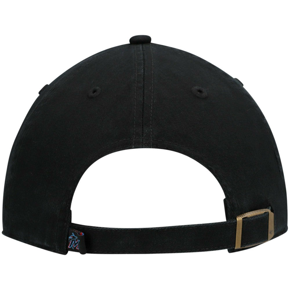 Miami Marlins '47 Youth Team Logo Clean Up Adjustable Hat - MLB Hats