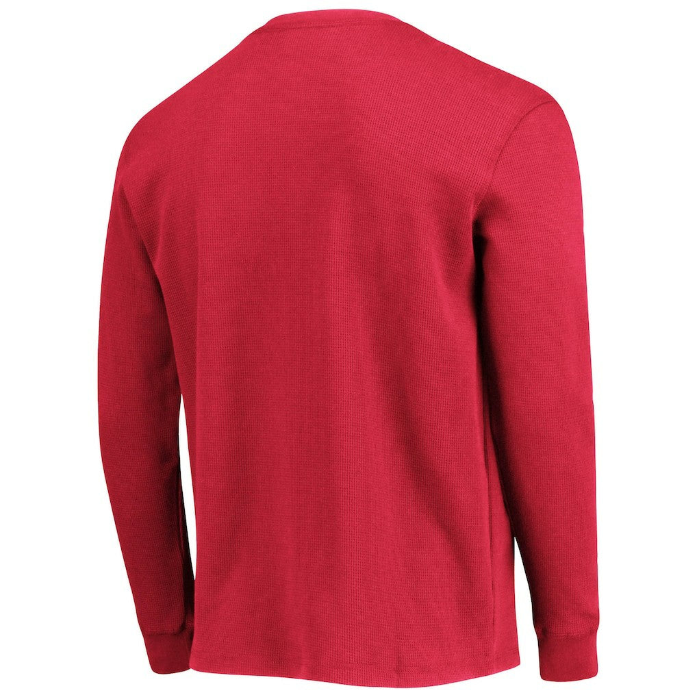 San Francisco 49ers Dunbrooke Logo Maverick Thermal Henley Long Sleeve T-Shirt | NFL Sale