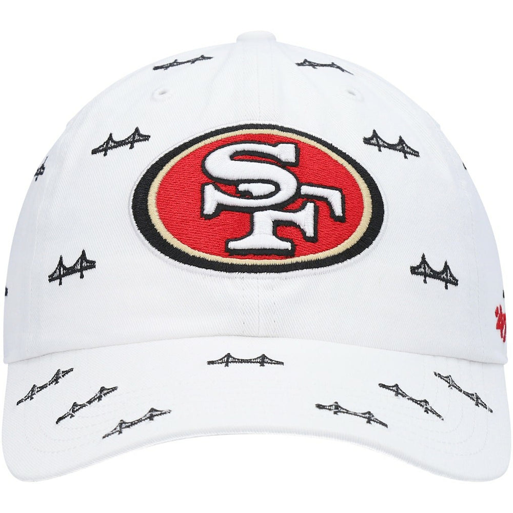 San Francisco 49ers '47 Women's Team Confetti Clean Up Adjustable Hat | NFL New