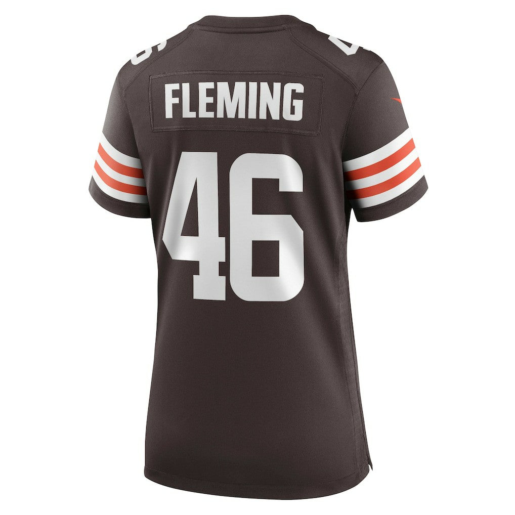 Cleveland Browns Don Fleming  Women's Retired Player Jersey | NFL Near me