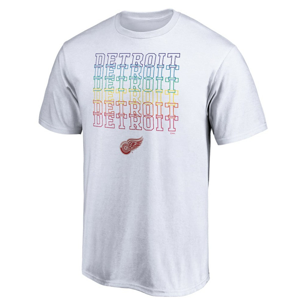 Detroit Red Wings City Pride T-Shirt -  NHL T-shirts