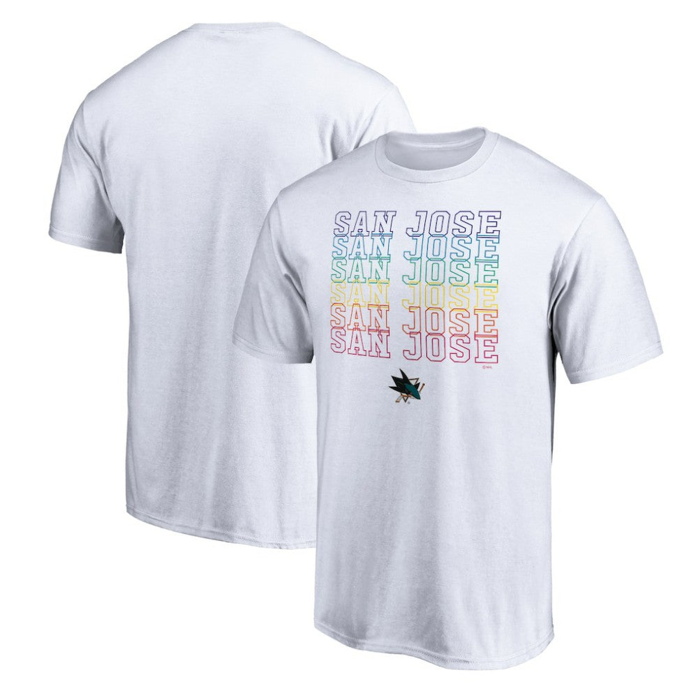 San Jose Sharks City Pride T-Shirt -  NHL T-shirts